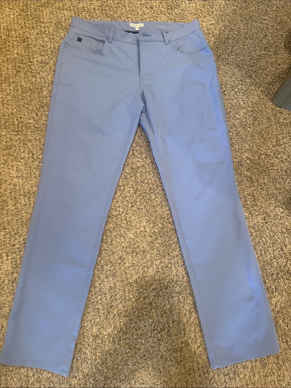 Peter Millar EB66 Light Blue Chinos 35x32 - Picture 5 of 5